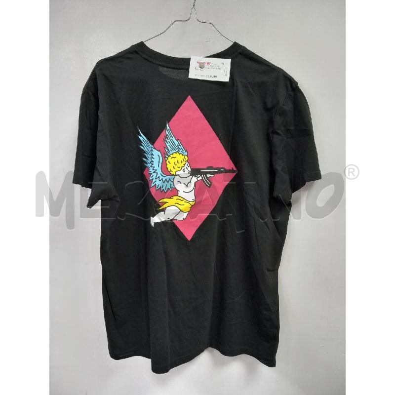 T SHIRT U MARACANA NERO  | Mercatino dell'Usato Roma porta di roma 3