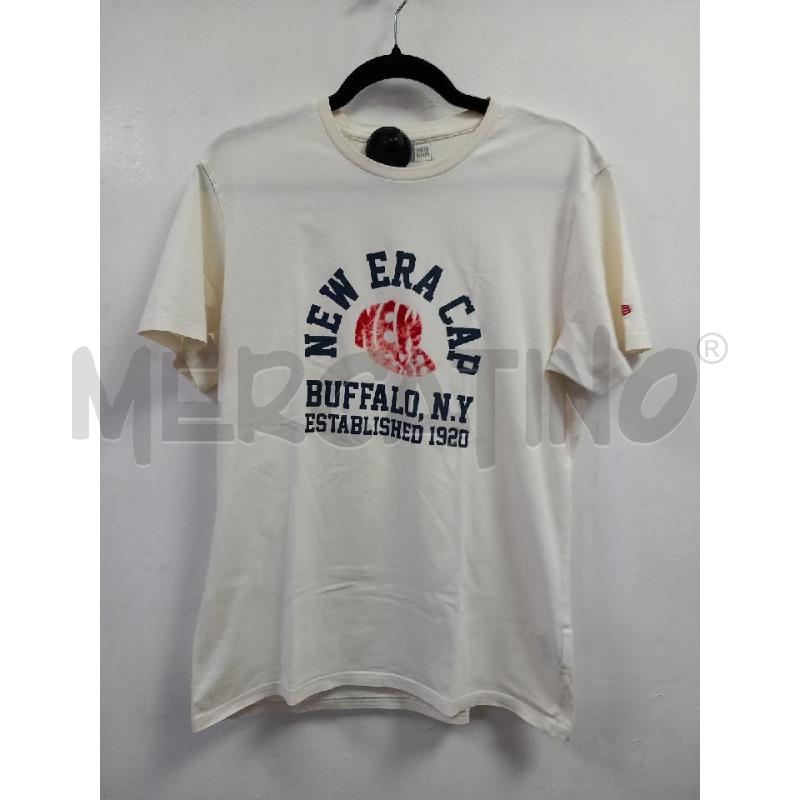 T SHIRT U NEW ERA BIANCO | Mercatino dell'Usato Roma porta di roma 1