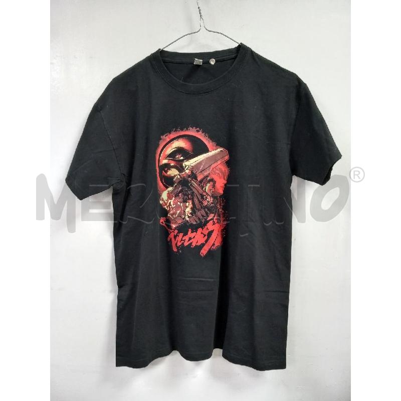 T SHIRT U PAMPLING BERSERK NERO  | Mercatino dell'Usato Roma porta di roma 1