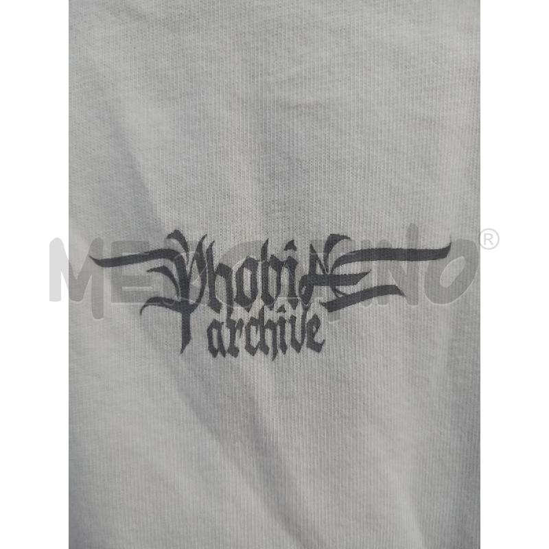 T SHIRT U PHOBIA ARCHIVE BIANCO  | Mercatino dell'Usato Roma porta di roma 3