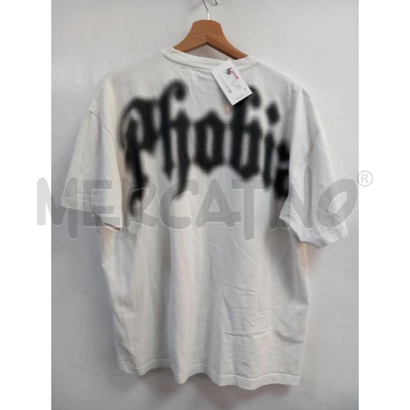 T SHIRT U PHOBIA ARCHIVE BIANCO  | Mercatino dell'Usato Roma porta di roma 4