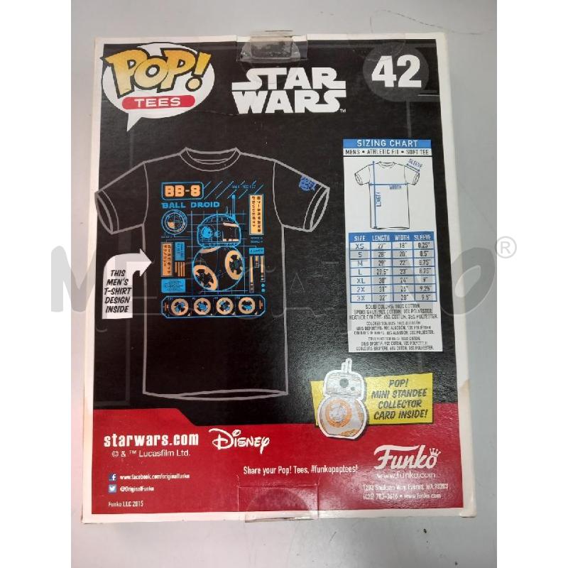 T SHIRT U POP TEES STAR WARS 42 NERO | Mercatino dell'Usato Roma porta di roma 2