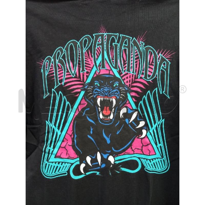 T SHIRT U PROPAGANDA NERO TRIANGLE PANTHER | Mercatino dell'Usato Roma porta di roma 4