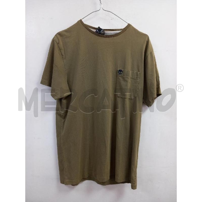 T SHIRT U TIMBERLAND VERDE | Mercatino dell'Usato Roma porta di roma 1