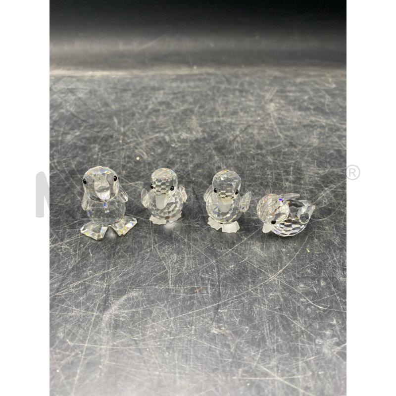 UCCELLINI SWAROVSKI 4 PZ | Mercatino dell'Usato Roma porta di roma 1