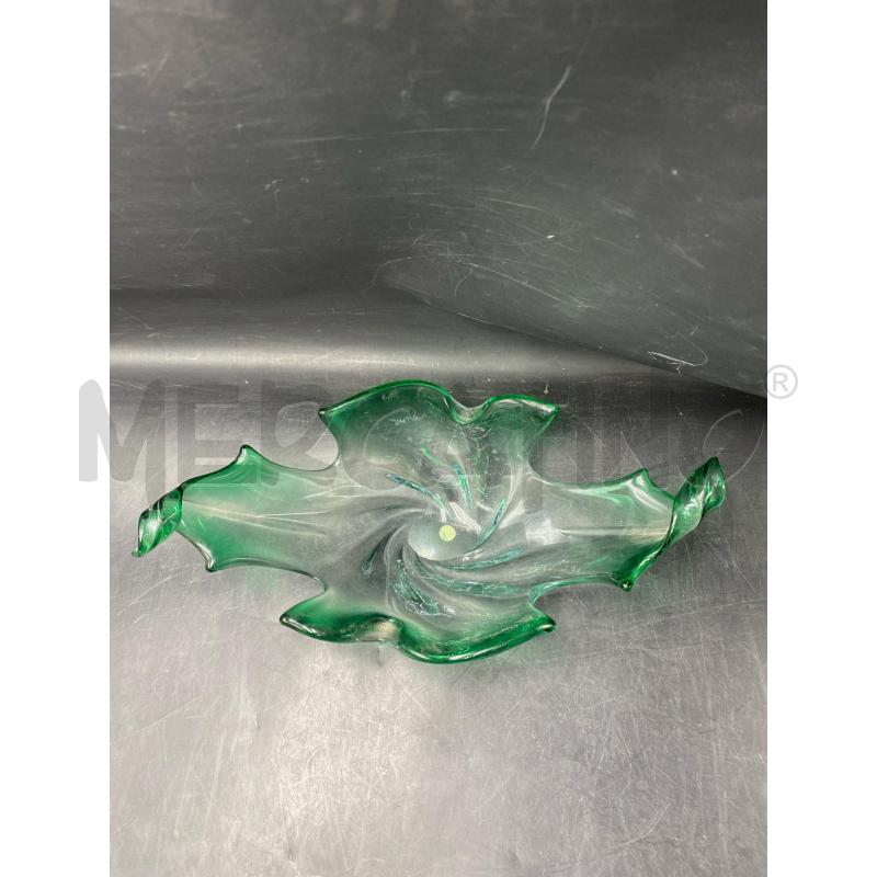 VASO BASSO VETRO VE | Mercatino dell'Usato Roma porta di roma 2