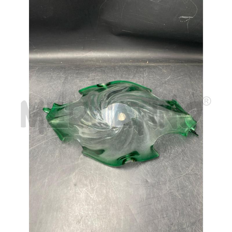 VASO BASSO VETRO VE | Mercatino dell'Usato Roma porta di roma 4