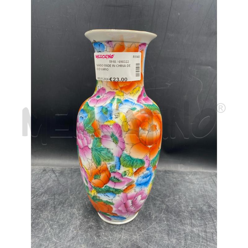 VASO MADE IN CHINA DECO VARIO | Mercatino dell'Usato Roma porta di roma 1