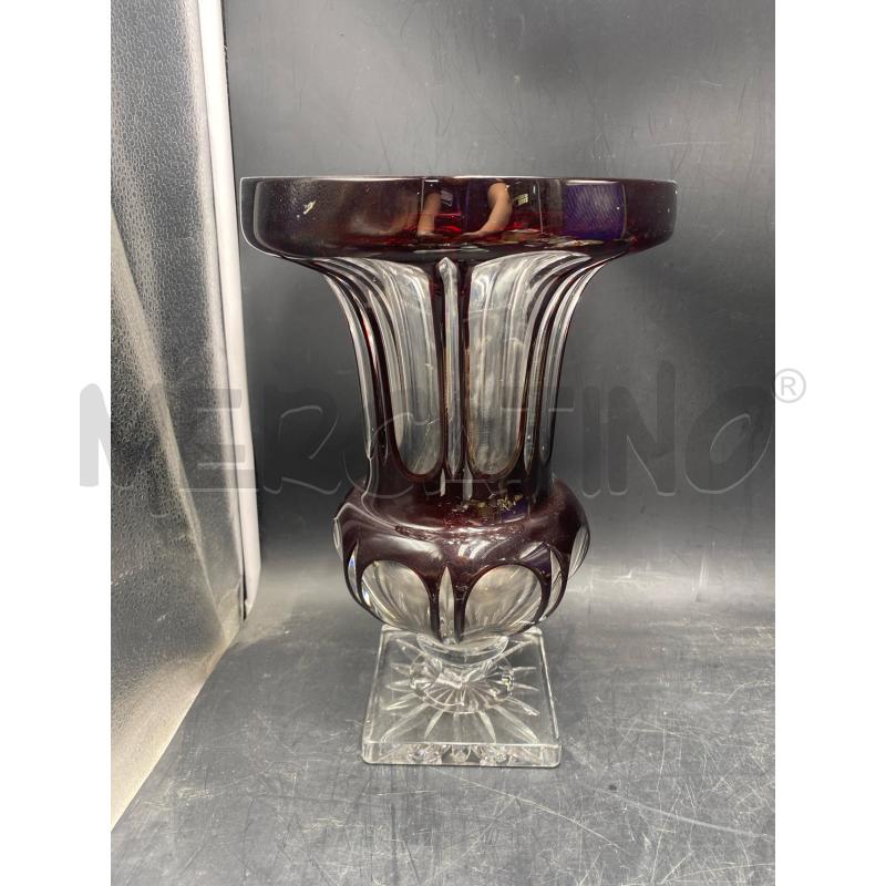 VASO MOLATO BORDEAUX | Mercatino dell'Usato Roma porta di roma 1