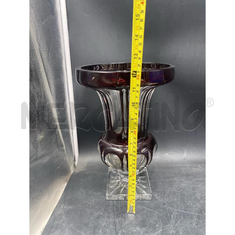 VASO MOLATO BORDEAUX | Mercatino dell'Usato Roma porta di roma 2