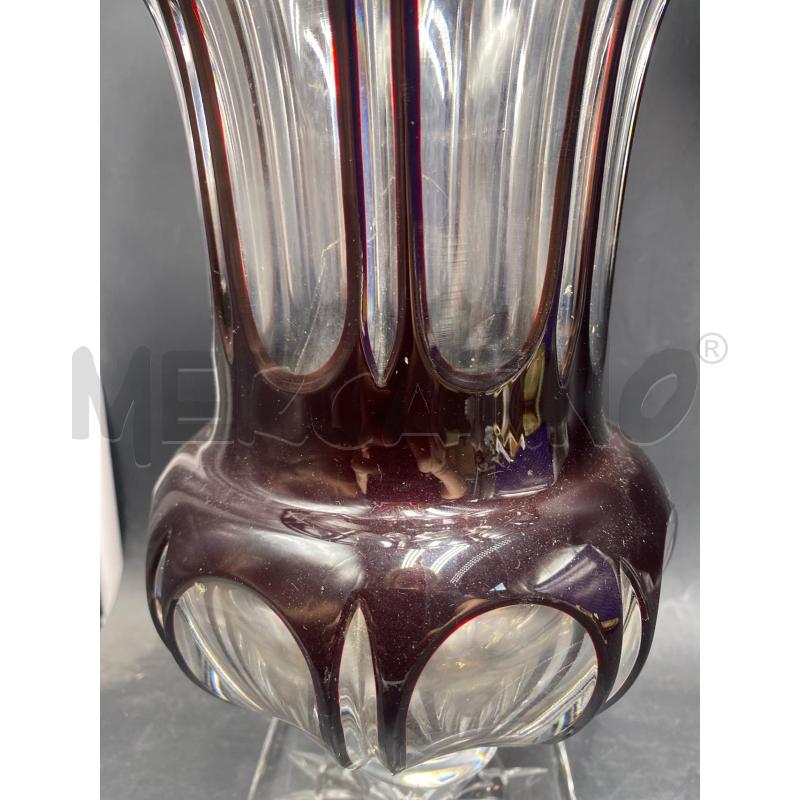 VASO MOLATO BORDEAUX | Mercatino dell'Usato Roma porta di roma 4