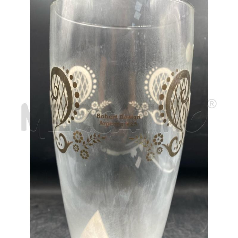 VASO VETRO CILINDRO ROBERT DESIGN | Mercatino dell'Usato Roma porta di roma 2
