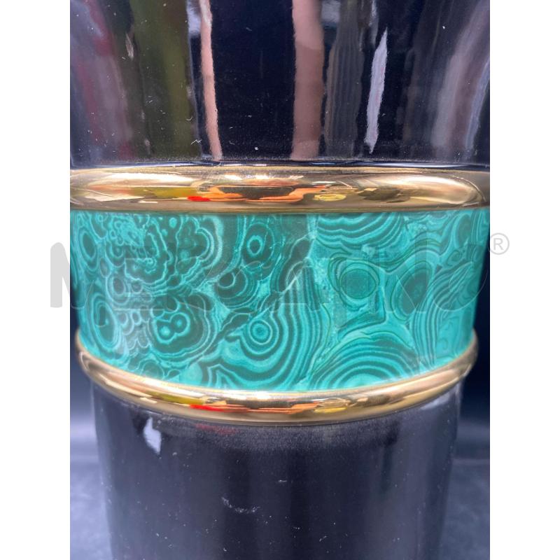 VASO  CER NERO STRISCIA VERDE | Mercatino dell'Usato Roma porta di roma 3