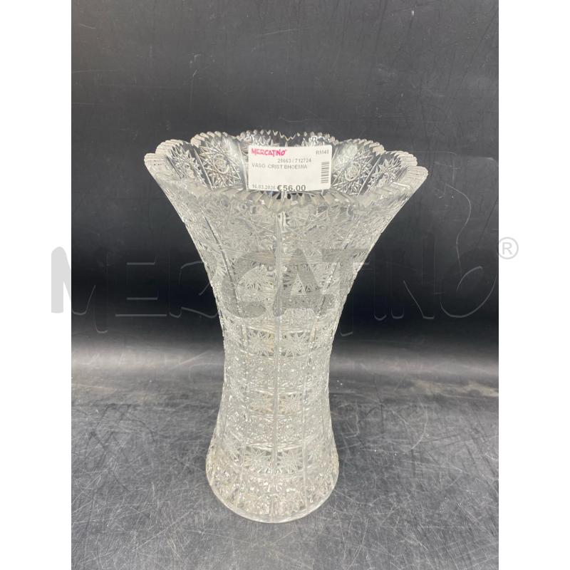 VASO  CRIST BHOEMIA | Mercatino dell'Usato Roma porta di roma 1