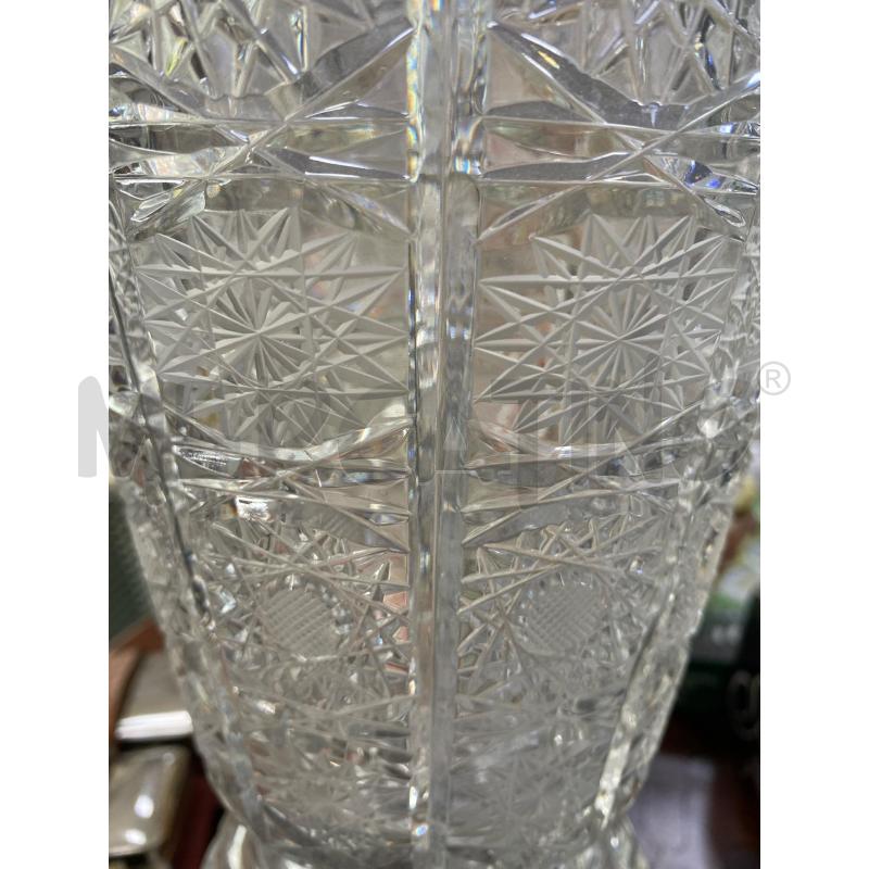 VASO  CRIST INTAGLI | Mercatino dell'Usato Roma porta di roma 2