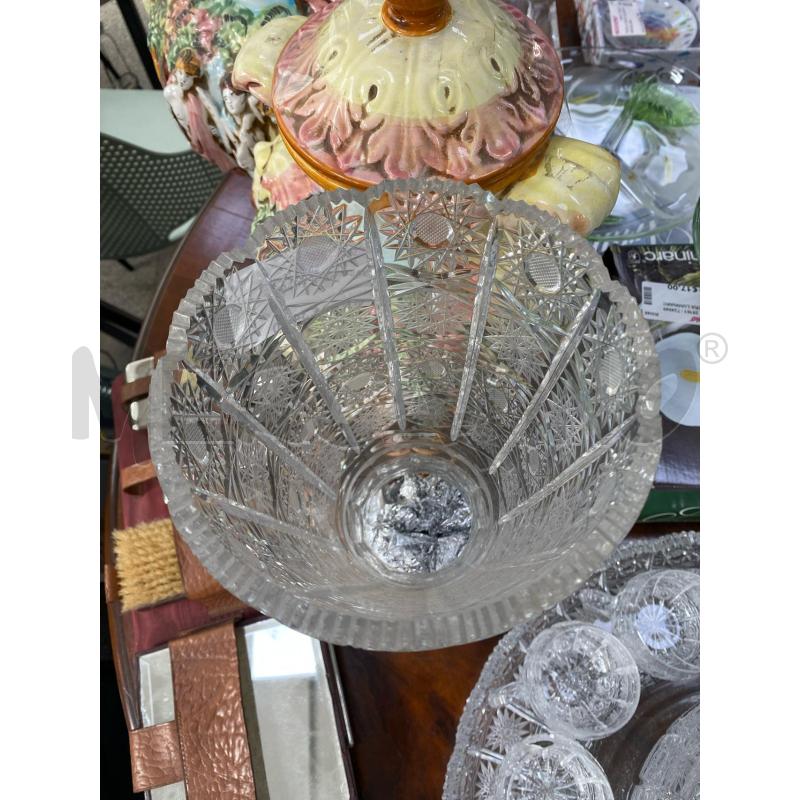 VASO  CRIST INTAGLI | Mercatino dell'Usato Roma porta di roma 3