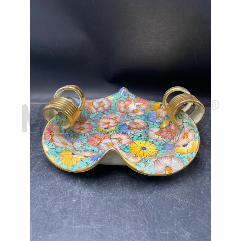 VASSOIO DERUTA FIORI DELICATI DA RIV | Mercatino dell'Usato Roma porta di roma 1