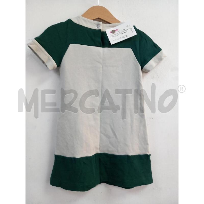 VESTITO BAMBINA MONNALINA PLUTO VE BEIGE | Mercatino dell'Usato Roma porta di roma 2