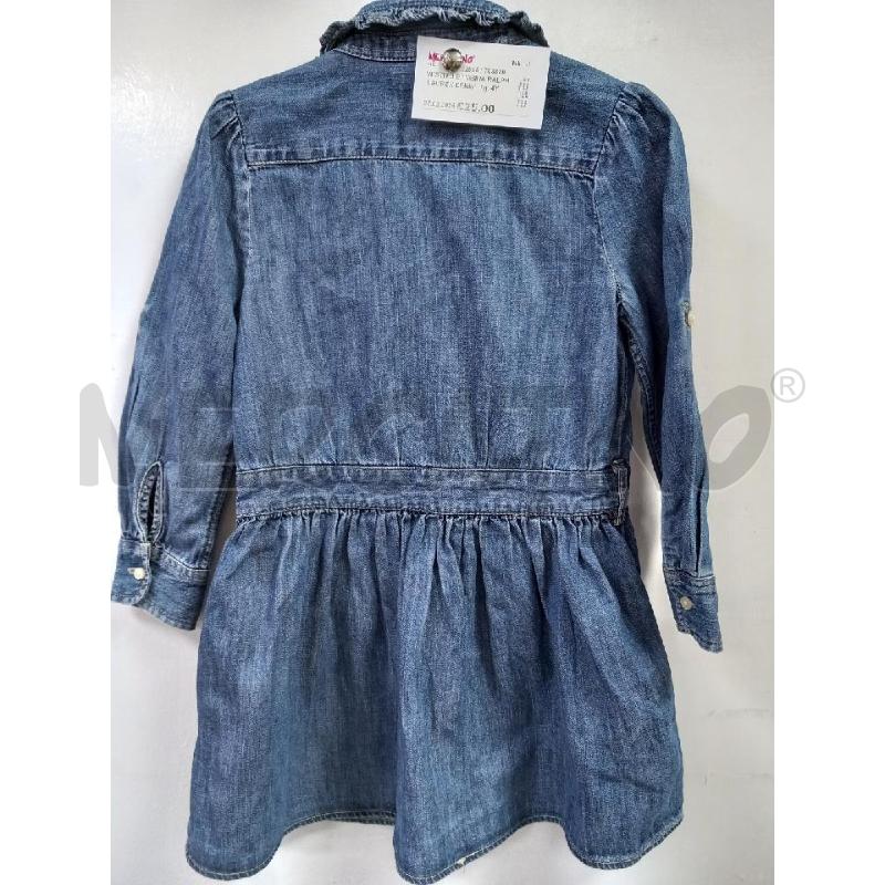 VESTITO BAMBINA RALPH LAUREN DENIM | Mercatino dell'Usato Roma porta di roma 2