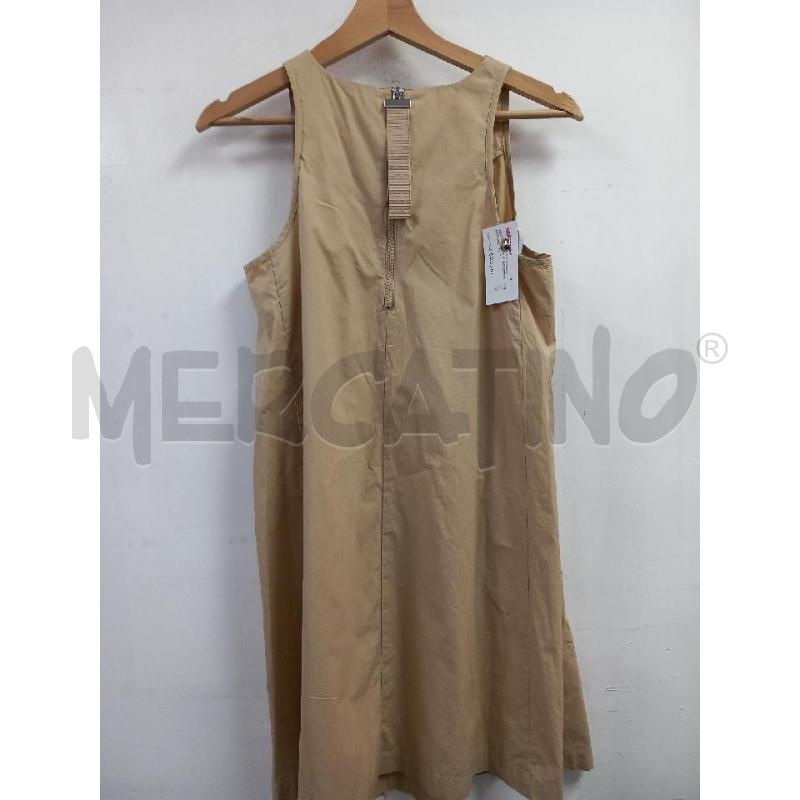 VESTITO DONNA BENETTON BEIGE | Mercatino dell'Usato Roma porta di roma 2