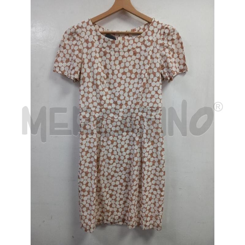 VESTITO DONNA BLANCS MANTEAUX BEIGE POIS BIA | Mercatino dell'Usato Roma porta di roma 1