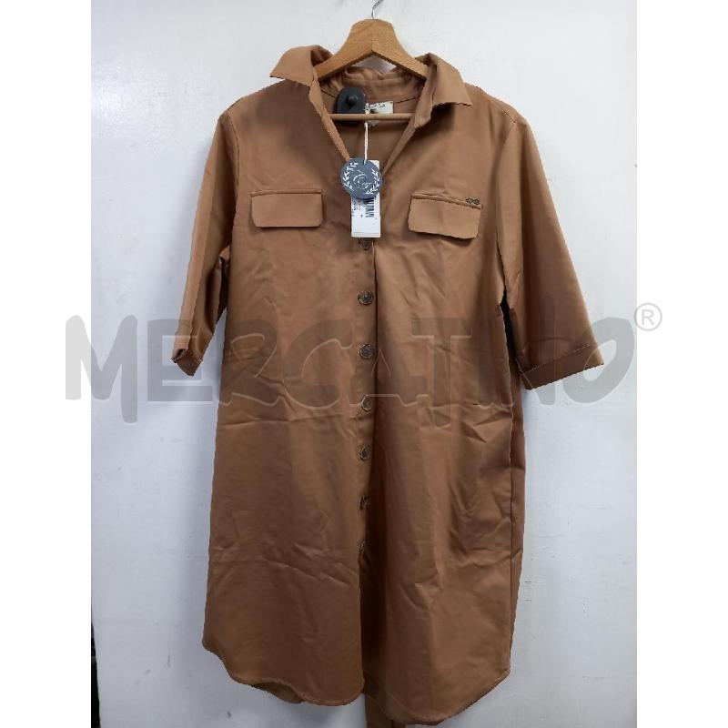 VESTITO DONNA CAMOMILLA BEIGE | Mercatino dell'Usato Roma porta di roma 1
