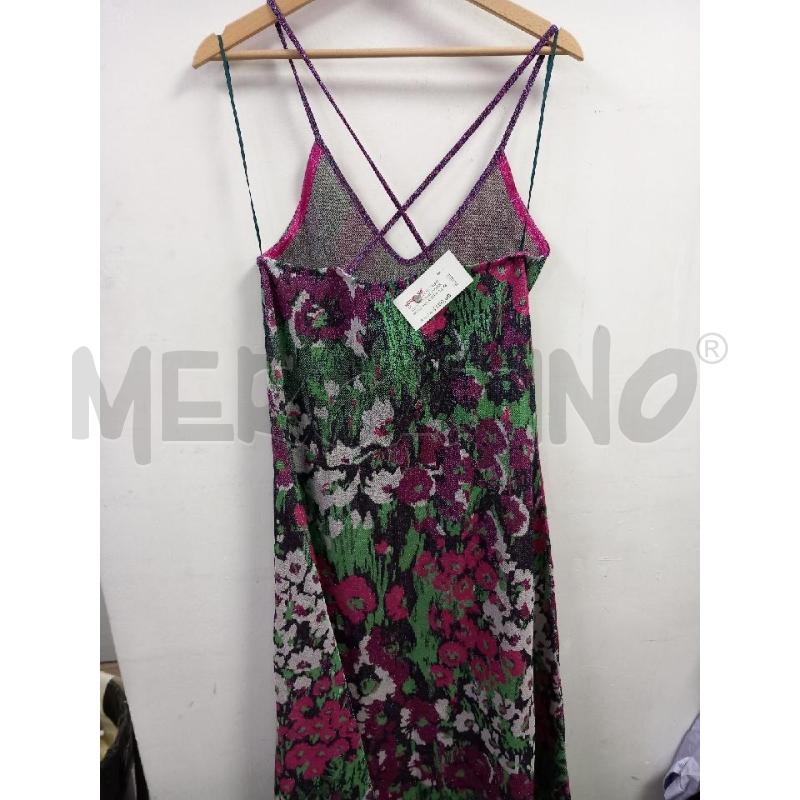 VESTITO DONNA CIRCUS HOTEL VIOLA VERDE GLITTER | Mercatino dell'Usato Roma porta di roma 2