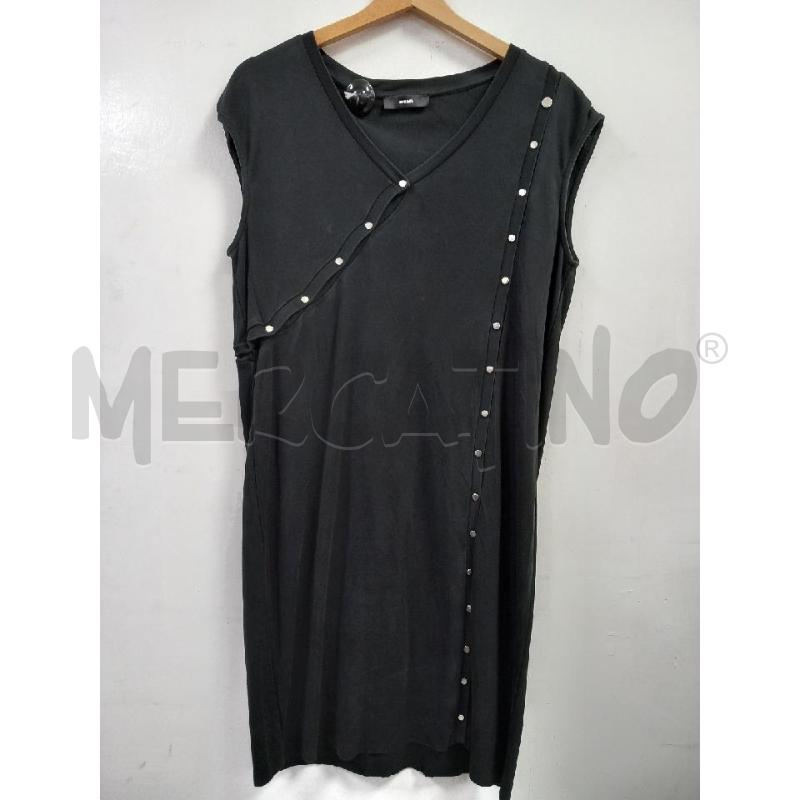 VESTITO DONNA DIESEL NERO BORCHIE | Mercatino dell'Usato Roma porta di roma 1