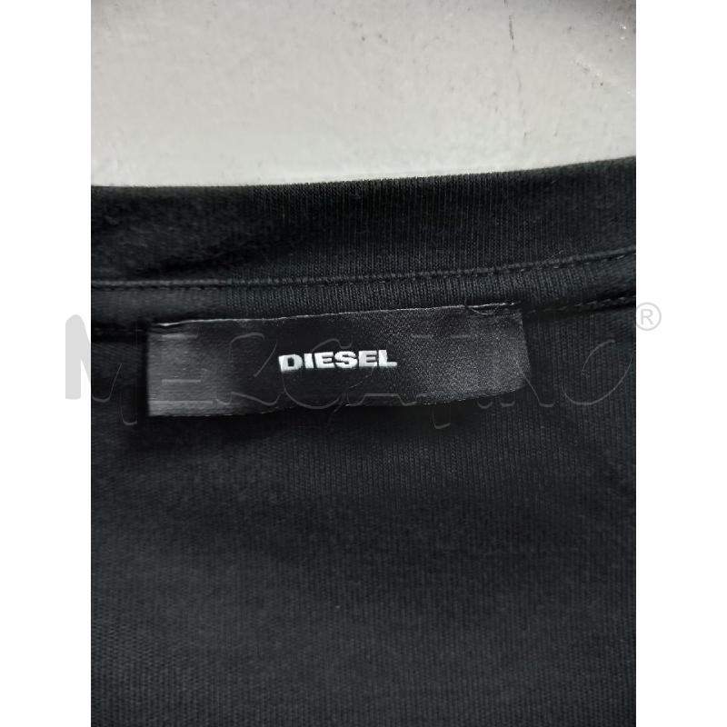 VESTITO DONNA DIESEL NERO BORCHIE | Mercatino dell'Usato Roma porta di roma 2