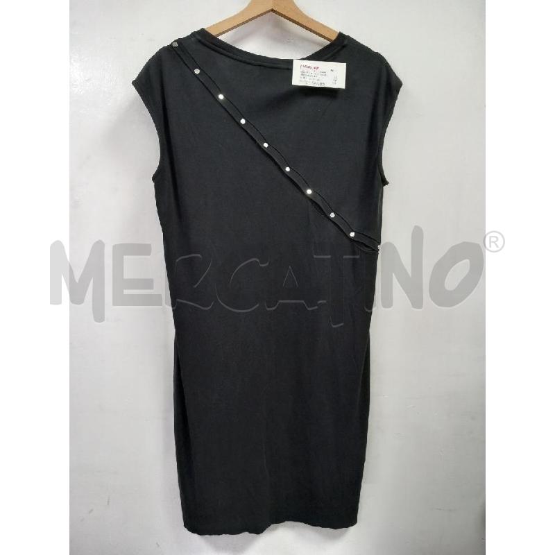 VESTITO DONNA DIESEL NERO BORCHIE | Mercatino dell'Usato Roma porta di roma 3