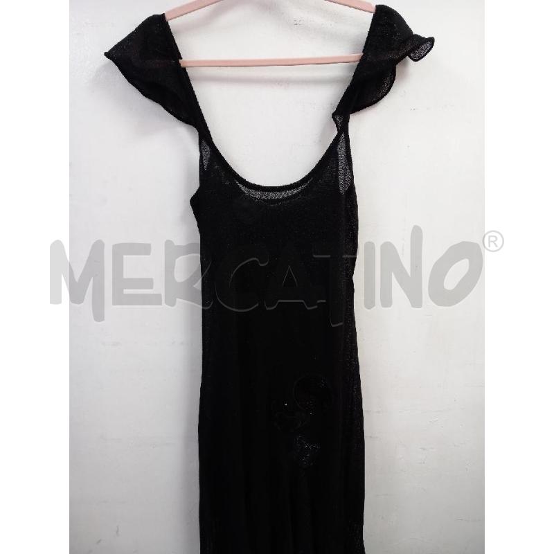 VESTITO DONNA FORNARINA NERO | Mercatino dell'Usato Roma porta di roma 1