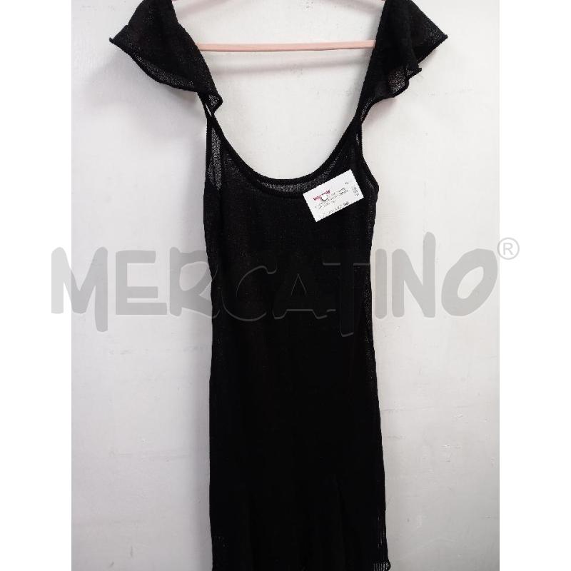VESTITO DONNA FORNARINA NERO | Mercatino dell'Usato Roma porta di roma 3