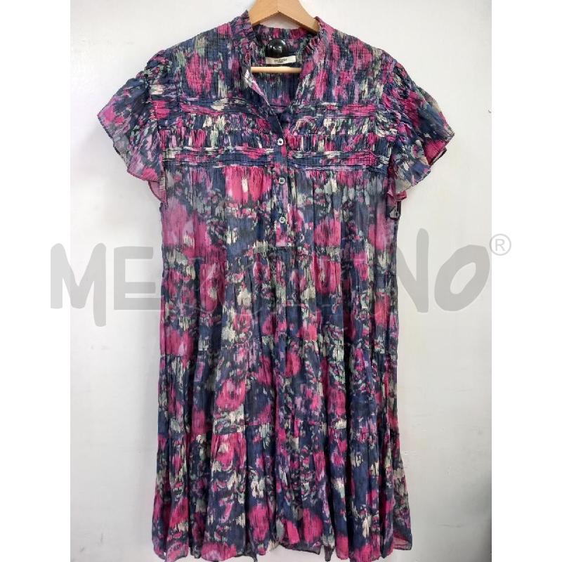 VESTITO DONNA ISABEL ETOILE BLU VIOLA FATASIA | Mercatino dell'Usato Roma porta di roma 1