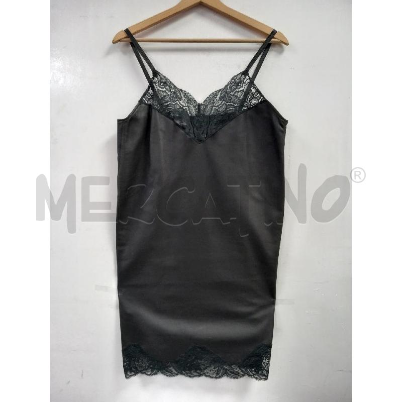 VESTITO DONNA JEAN PAUL GAULTIER NERO PELLE | Mercatino dell'Usato Roma porta di roma 1