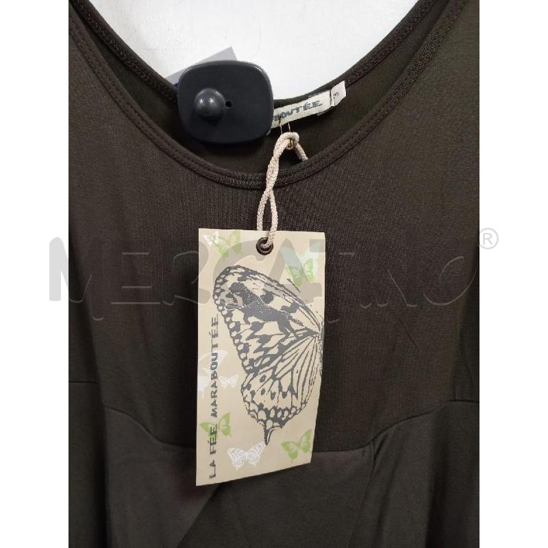 VESTITO DONNA LA FEE MARABPUTEE VERDE | Mercatino dell'Usato Roma porta di roma 2