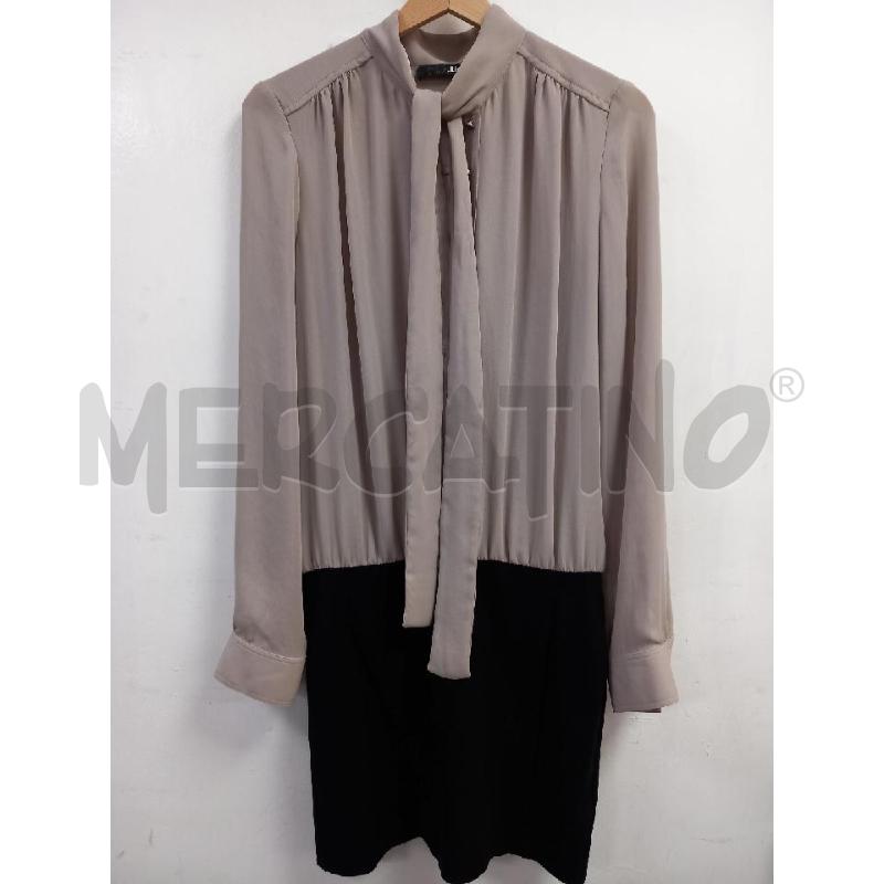 VESTITO DONNA LIU JO BEIGE NERO | Mercatino dell'Usato Roma porta di roma 1