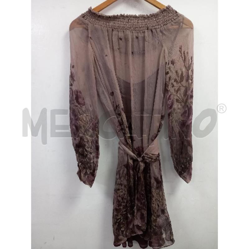 VESTITO DONNA LIU JO FANTASIA VIOLA | Mercatino dell'Usato Roma porta di roma 1
