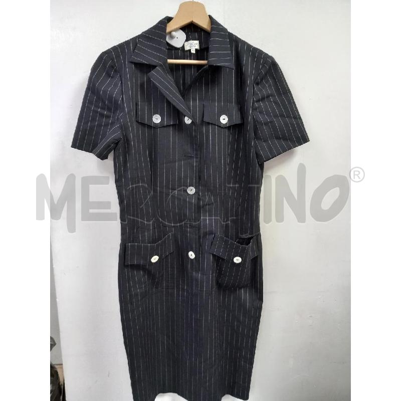 VESTITO DONNA LUISA SPAGNOLI BLU RIGHE BIA | Mercatino dell'Usato Roma porta di roma 1