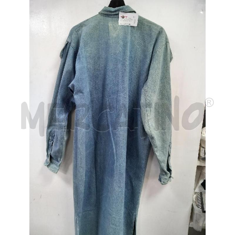 VESTITO DONNA LUNGO DENIM BENETTON  | Mercatino dell'Usato Roma porta di roma 2