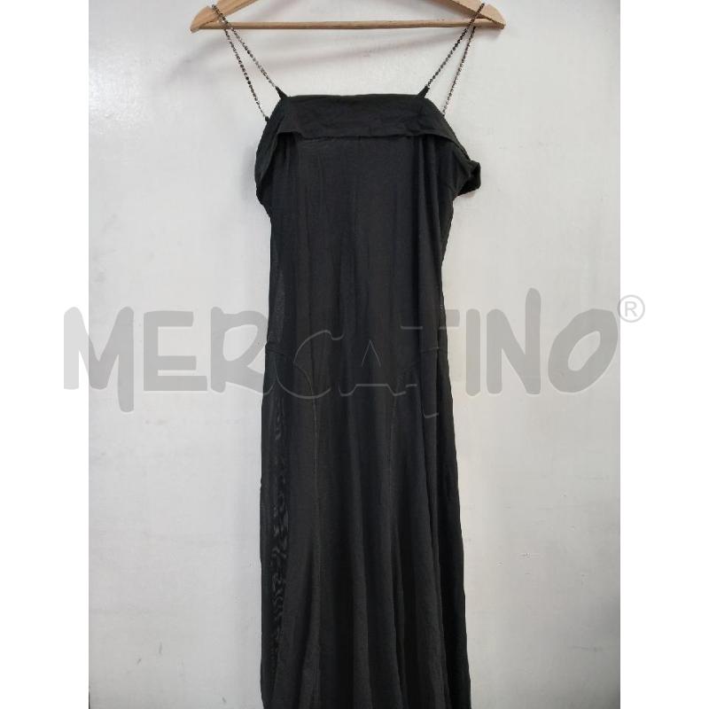 VESTITO DONNA LUNGO EXE NERO | Mercatino dell'Usato Roma porta di roma 1
