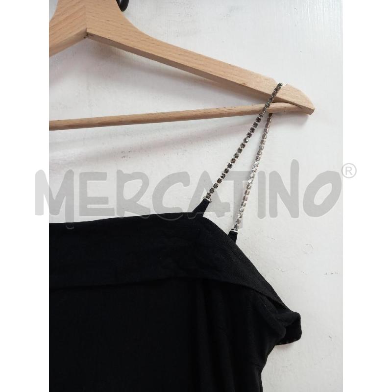 VESTITO DONNA LUNGO EXE NERO | Mercatino dell'Usato Roma porta di roma 2