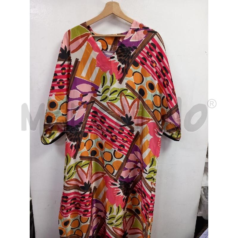 VESTITO DONNA LUNGO FANTASIA COLORATO | Mercatino dell'Usato Roma porta di roma 1