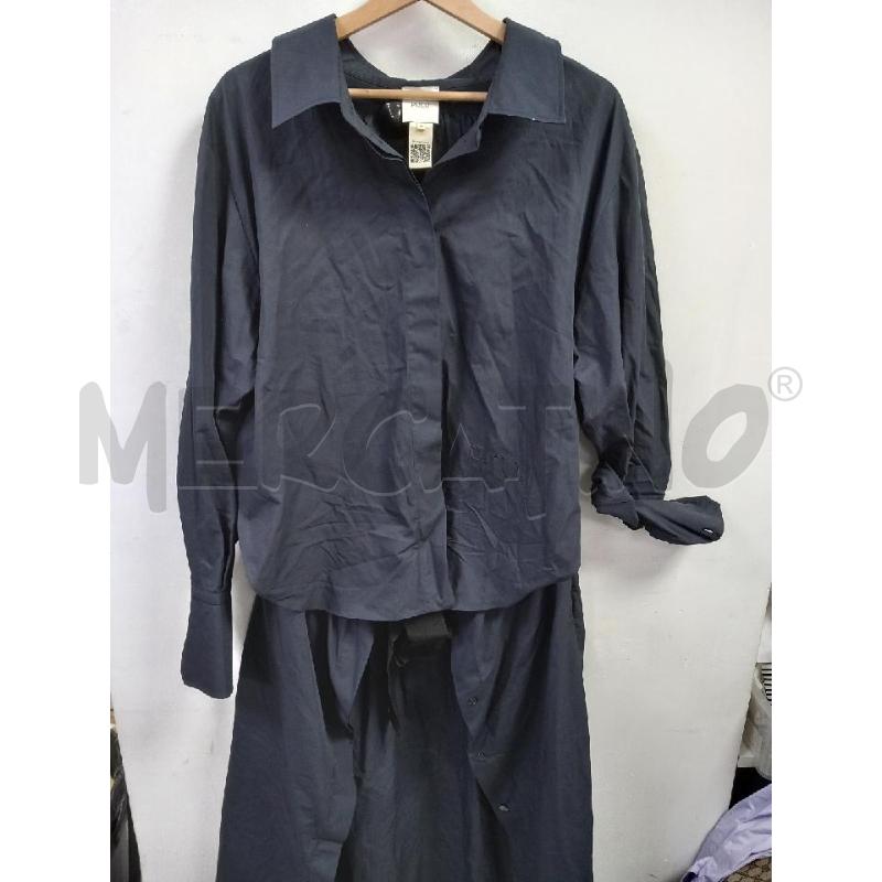 VESTITO DONNA LUNGO PATOU BLU | Mercatino dell'Usato Roma porta di roma 1