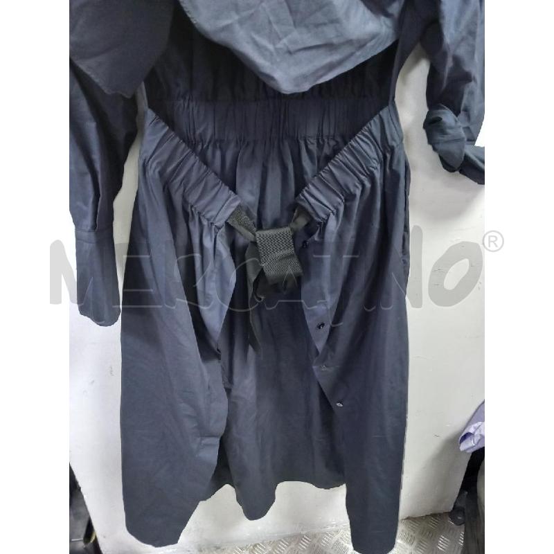 VESTITO DONNA LUNGO PATOU BLU | Mercatino dell'Usato Roma porta di roma 2