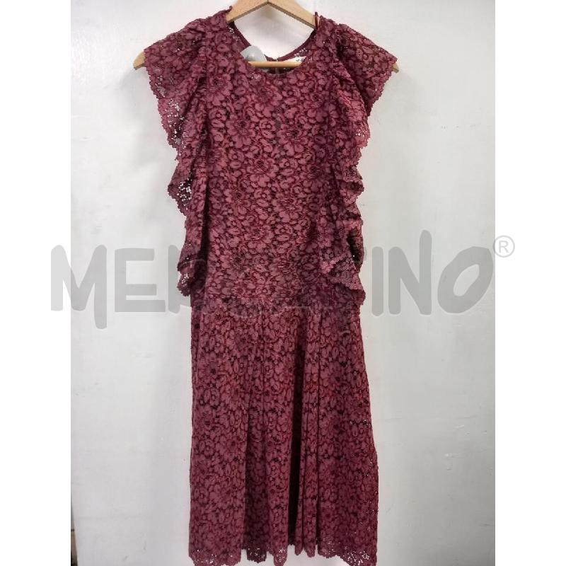 VESTITO DONNA MANGO BORDEAUX | Mercatino dell'Usato Roma porta di roma 1