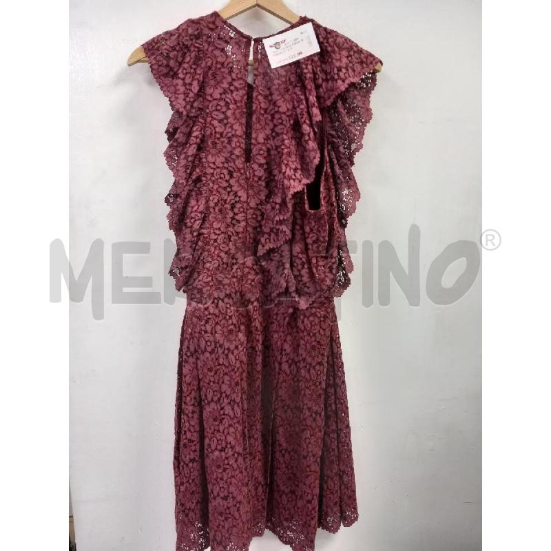 VESTITO DONNA MANGO BORDEAUX | Mercatino dell'Usato Roma porta di roma 2