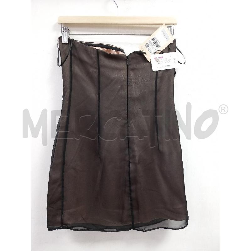 VESTITO DONNA MANGO ROSA TRASP NERO | Mercatino dell'Usato Roma porta di roma 2