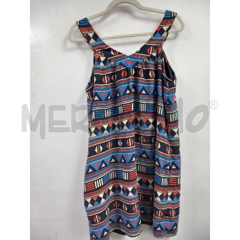 VESTITO DONNA MARC JACOBS FANTASIA BLU ROSSO | Mercatino dell'Usato Roma porta di roma 1