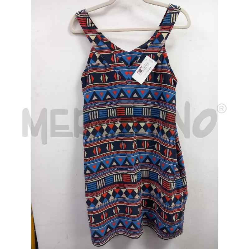 VESTITO DONNA MARC JACOBS FANTASIA BLU ROSSO | Mercatino dell'Usato Roma porta di roma 2
