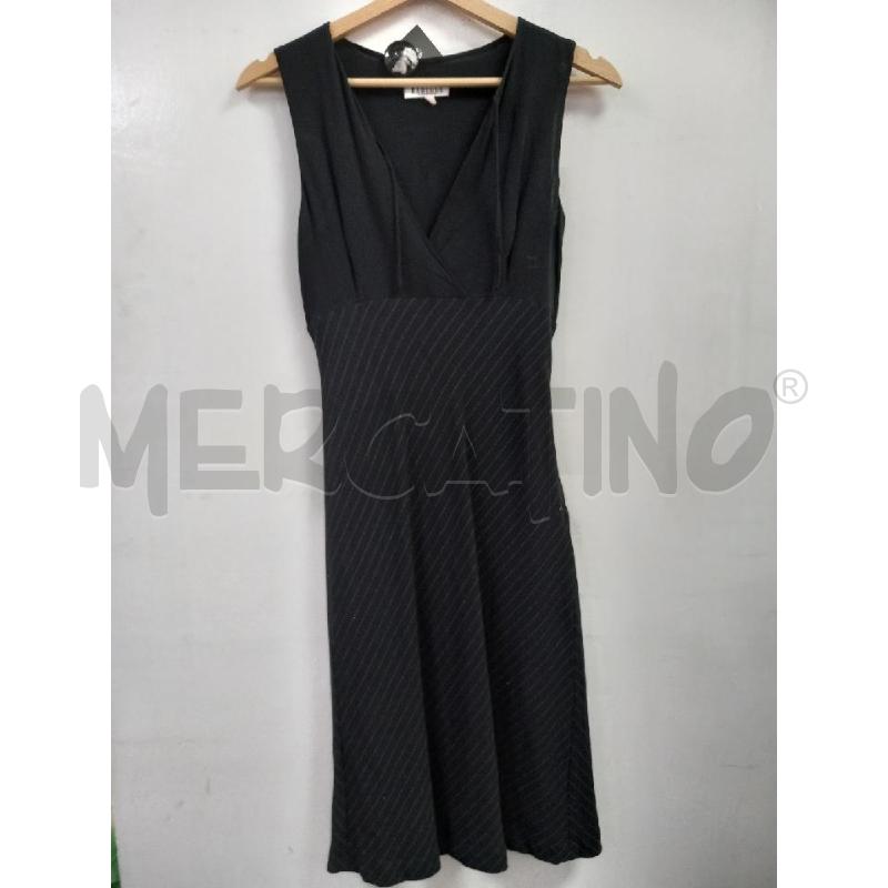 VESTITO DONNA MARELLA NERO | Mercatino dell'Usato Roma porta di roma 1